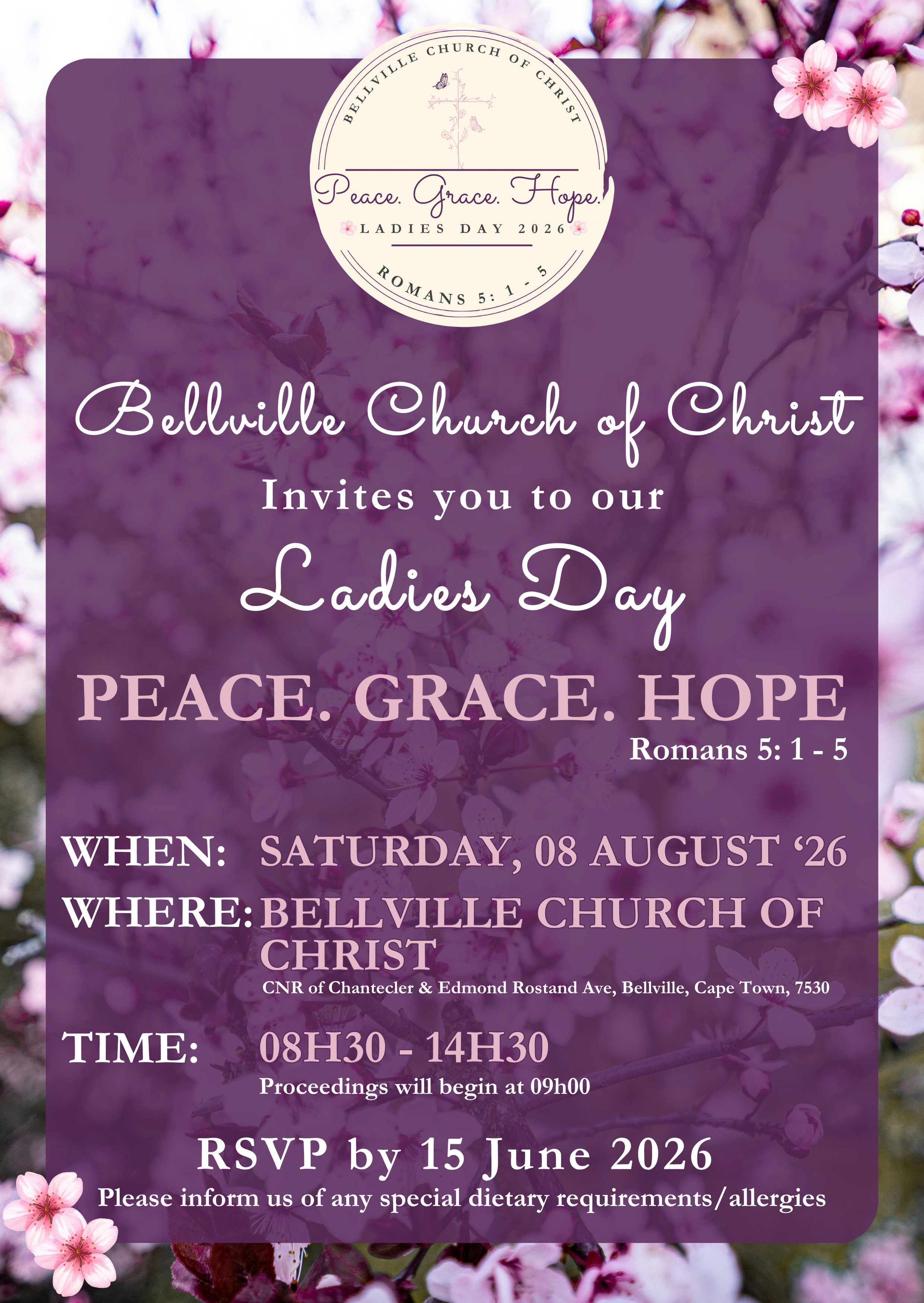 Ladies Day 2026 - Peace. Grace. Hope.